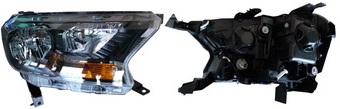 HEAD LAMP LHD HALOGEN RH